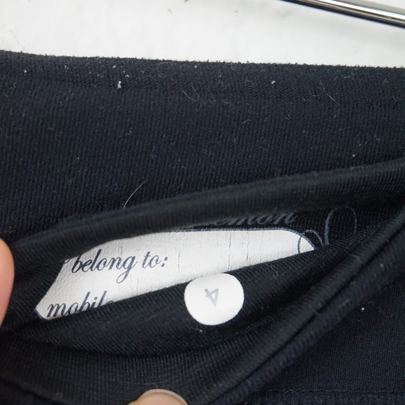 Lululemon Black Wide Leg Crop Yoga Still Pant - Picture 3 of 6